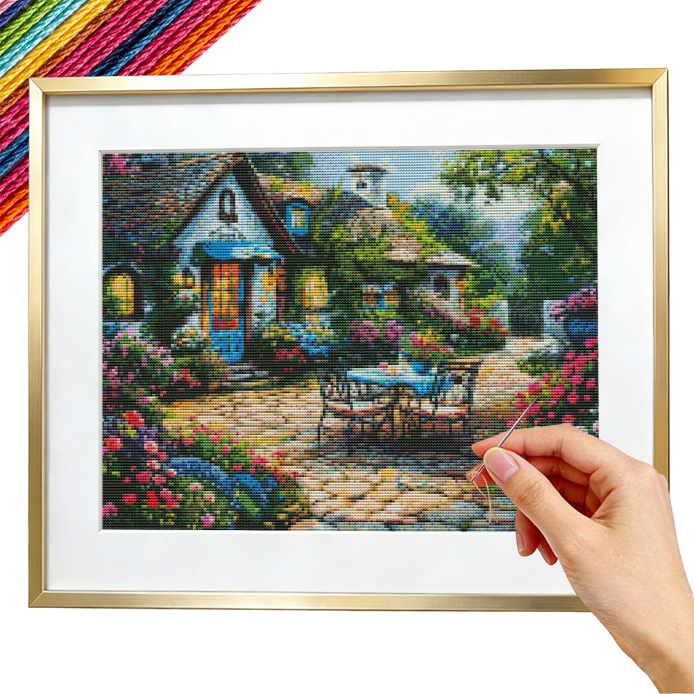 Embroidery Guide Paper - Kits de Bordado Ponto Cruz para