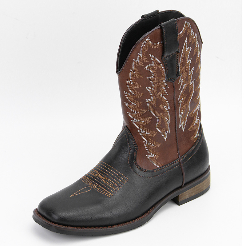 Embroidery Design - Botas Masculinas de Luxo, Design Exclusivo,