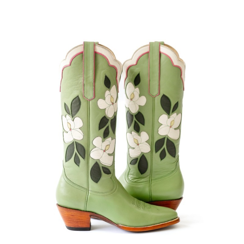 Embroidery Design - Bota Feminina Country de Couro PU