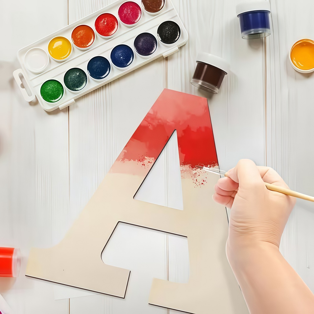 26 Letras de Madeira Personali - Embroidery Writing avaliação e preço