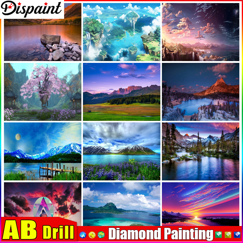 Dispaint ab pintura diamante q - Embroidery Roll Pattern avaliação e preço