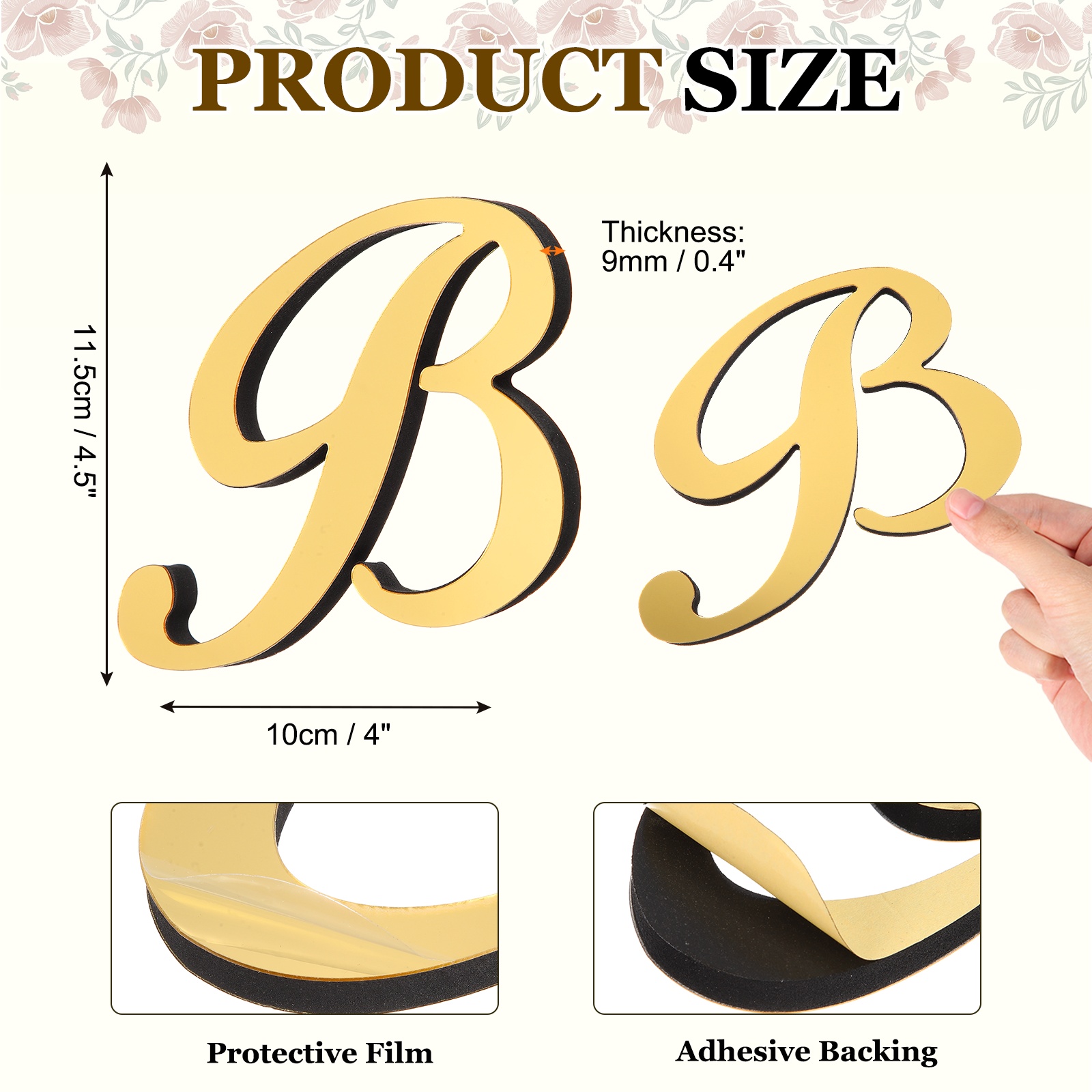 1 unidade de Adesivo de Parede - Embroidery Writing avaliação e preço