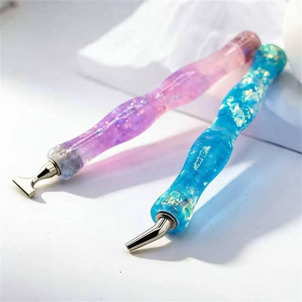 Nova Caneta de Resina Ondulada - Embroidery Uae avaliação e preço