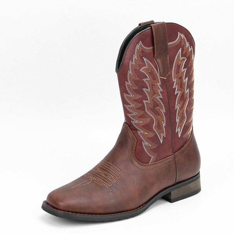 Botas Masculinas de Luxo, Desi - Embroidery Design avaliação e preço