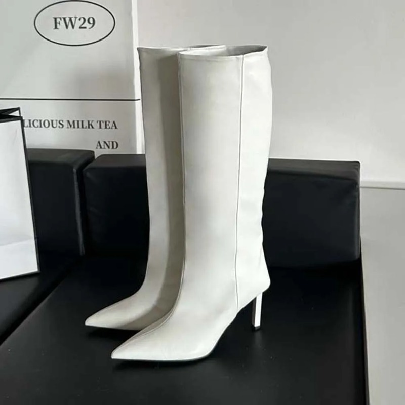 Mulheres de luxo botas longas  - Embroidery Design avaliação e preço