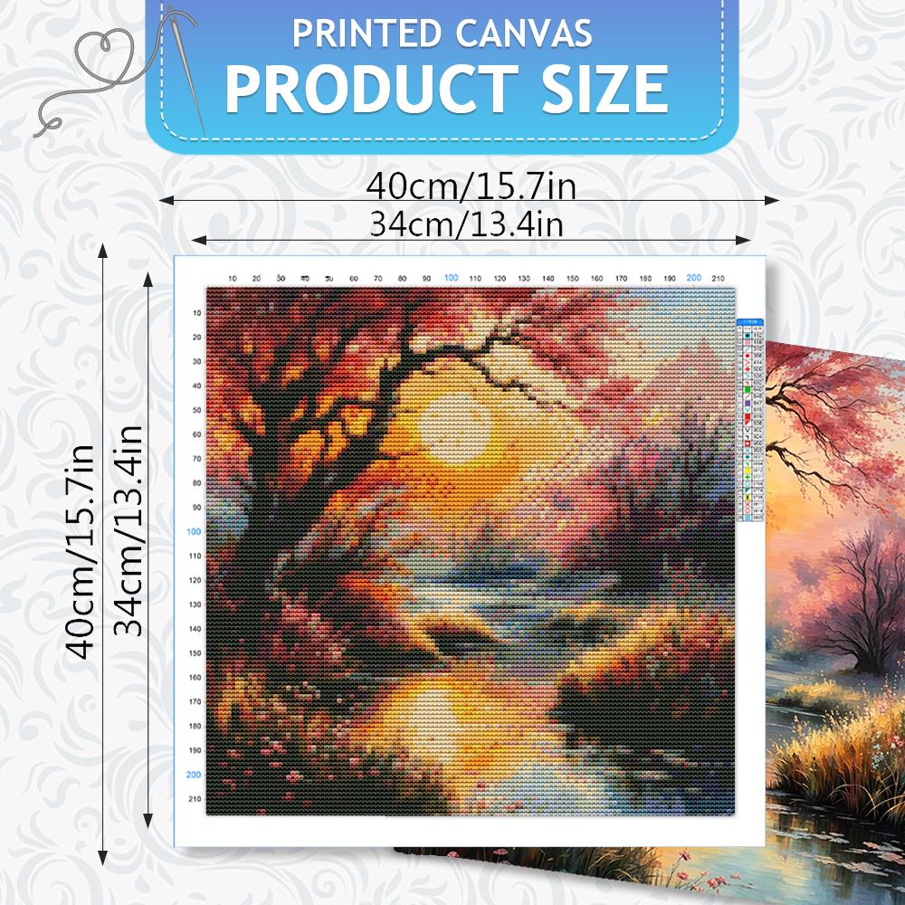Kit de Bordado HUACAN 11CT Pai - Embroidery Guide Paper avaliação e preço