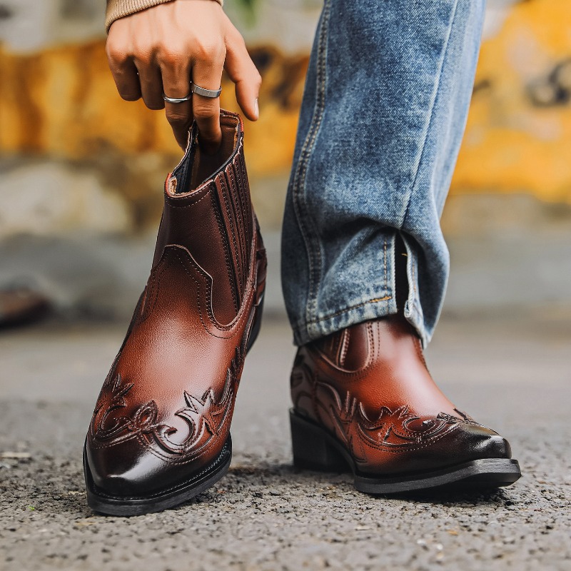 Botas de Cowboy Ocidentais Mas - Embroidery Design avaliação e preço