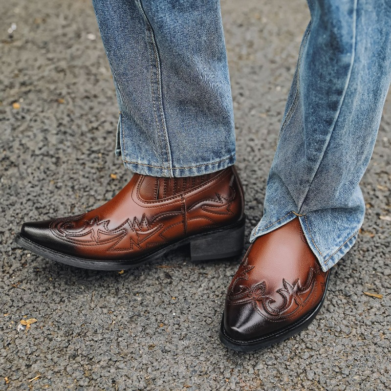 Botas de Cowboy Ocidentais Mas - Embroidery Design avaliação e preço