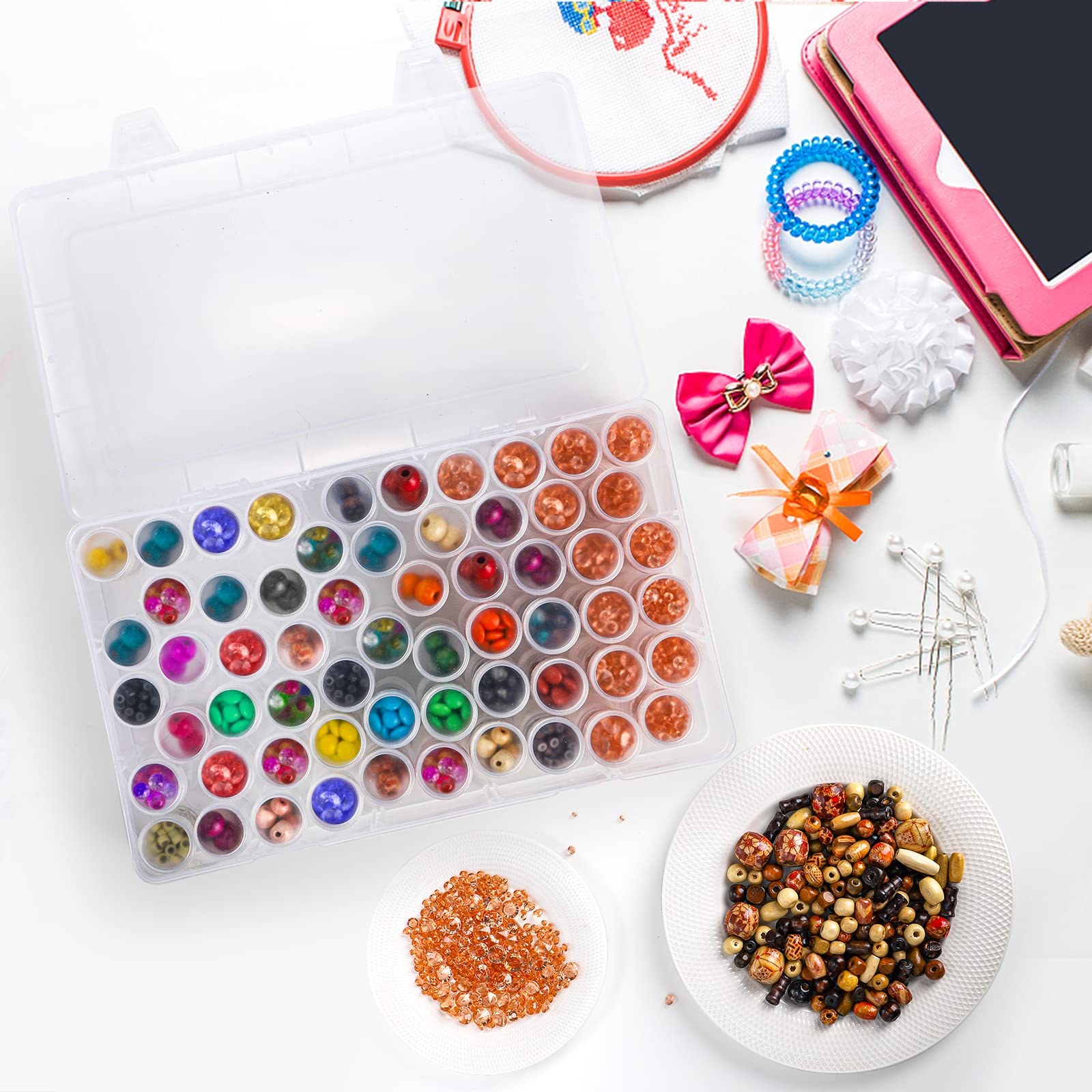 Caixa Organizadora de Plástico - Embroidery Uae avaliação e preço