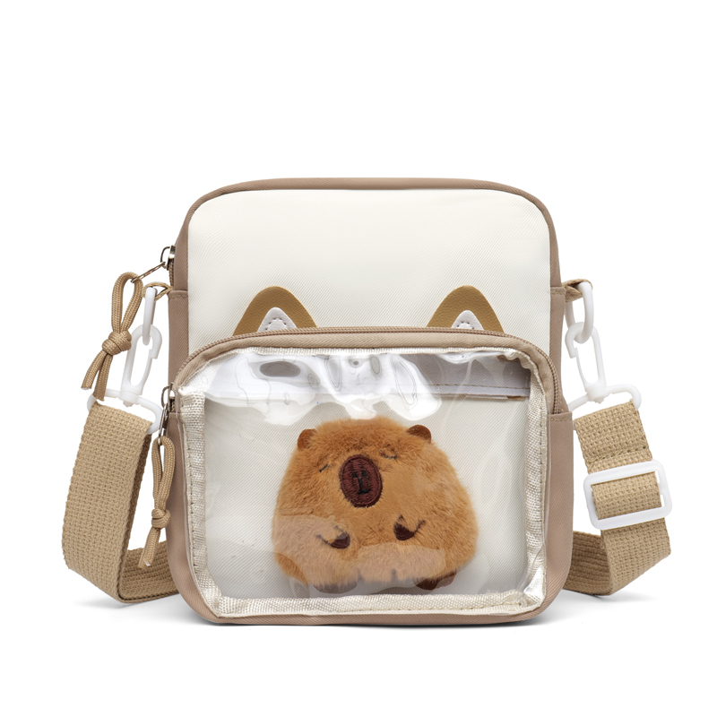 Bolsa de ombro fofa de gato pa - Embroidery Cat avaliação e preço