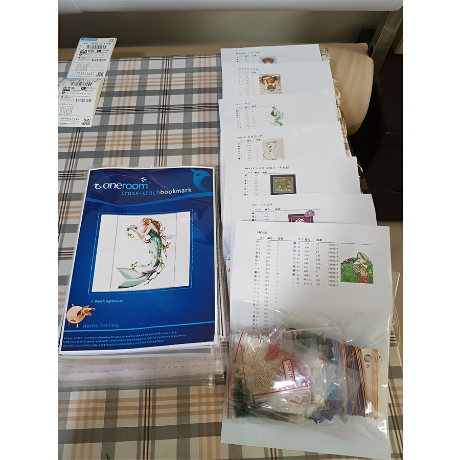Kit de Ponto Cruz para Artesan - Embroidery Design Love avaliação e preço