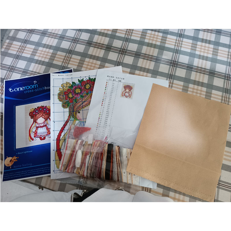 Kit de Ponto Cruz para Artesan - Embroidery Design Love avaliação e preço