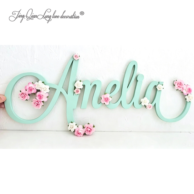 Letras de Madeira Personalizad - Embroidery Writing avaliação e preço