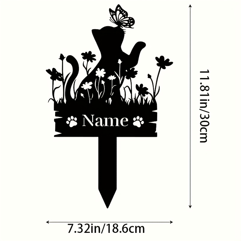 Lápide Memorial Personalizável - Embroidery Cat avaliação e preço