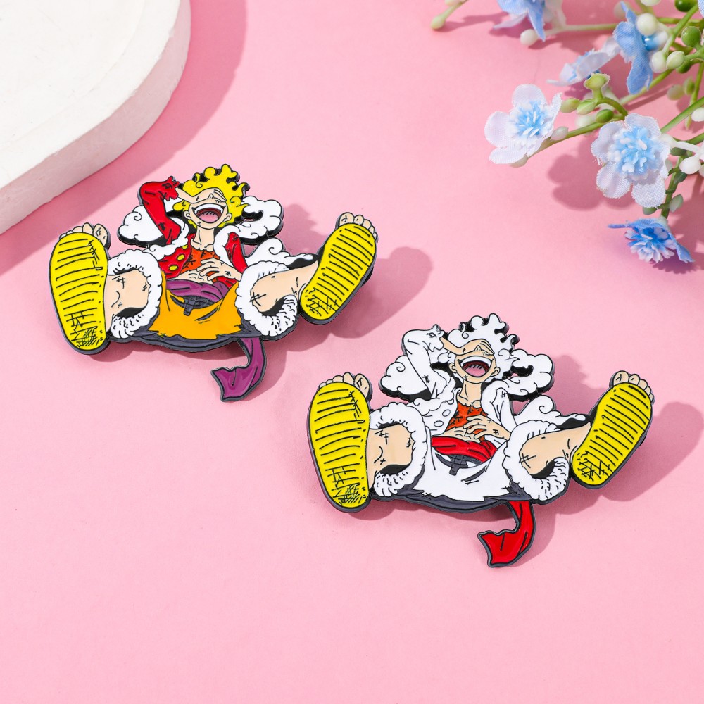 2 Peças Broche de Anime Exclus - Embroidery Garment avaliação e preço
