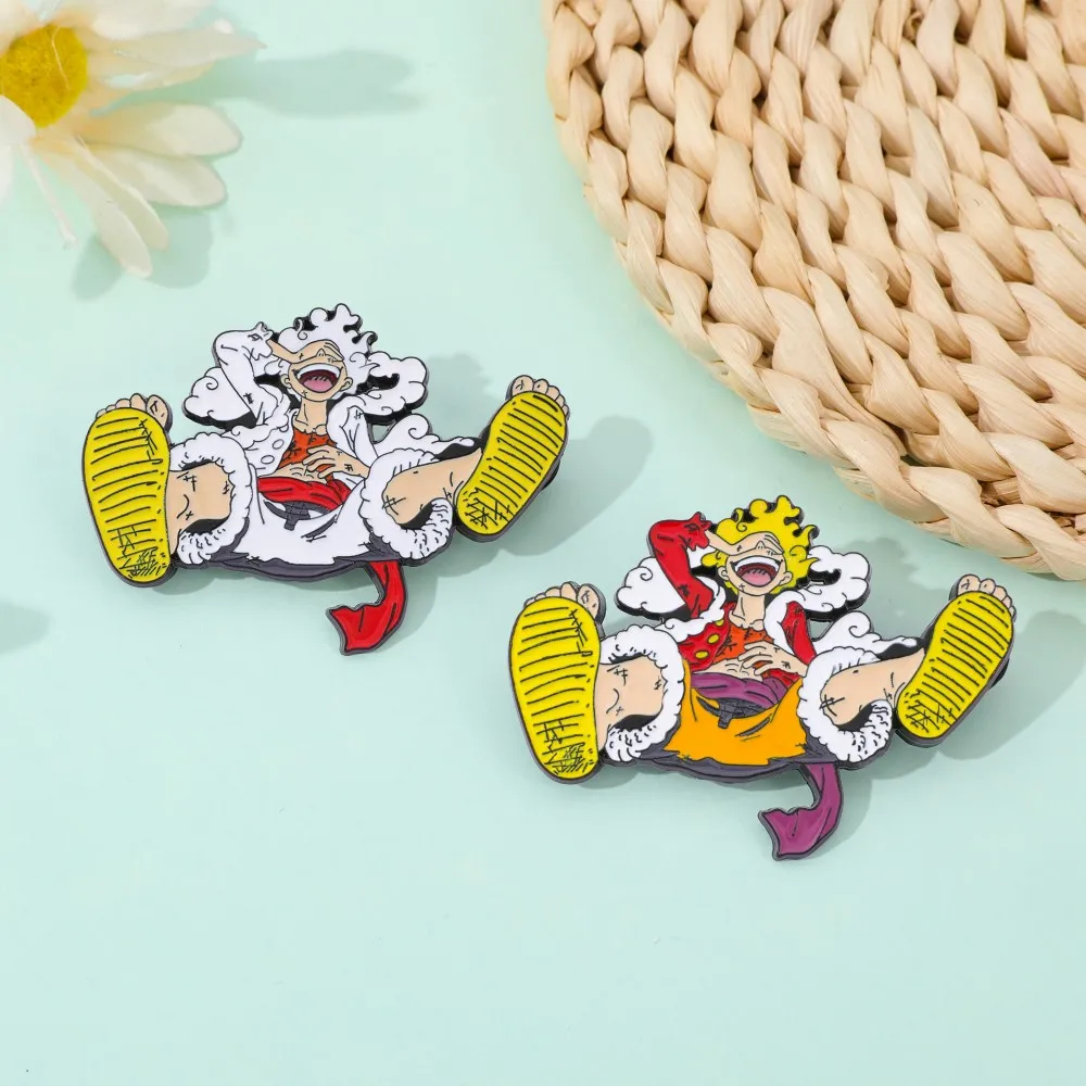 2 Peças Broche de Anime Exclus - Embroidery Garment avaliação e preço