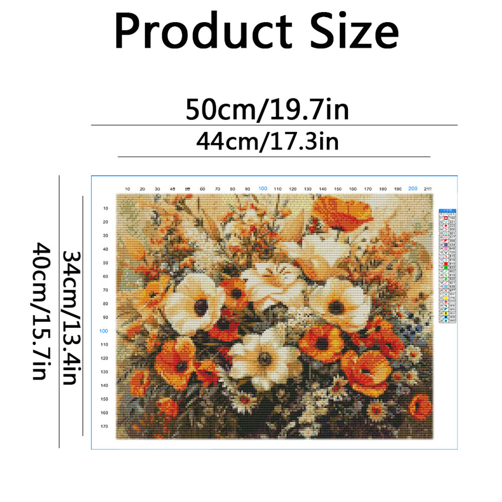Kits de Bordado em Ponto Cruz  - Embroidery Guide Paper avaliação e preço